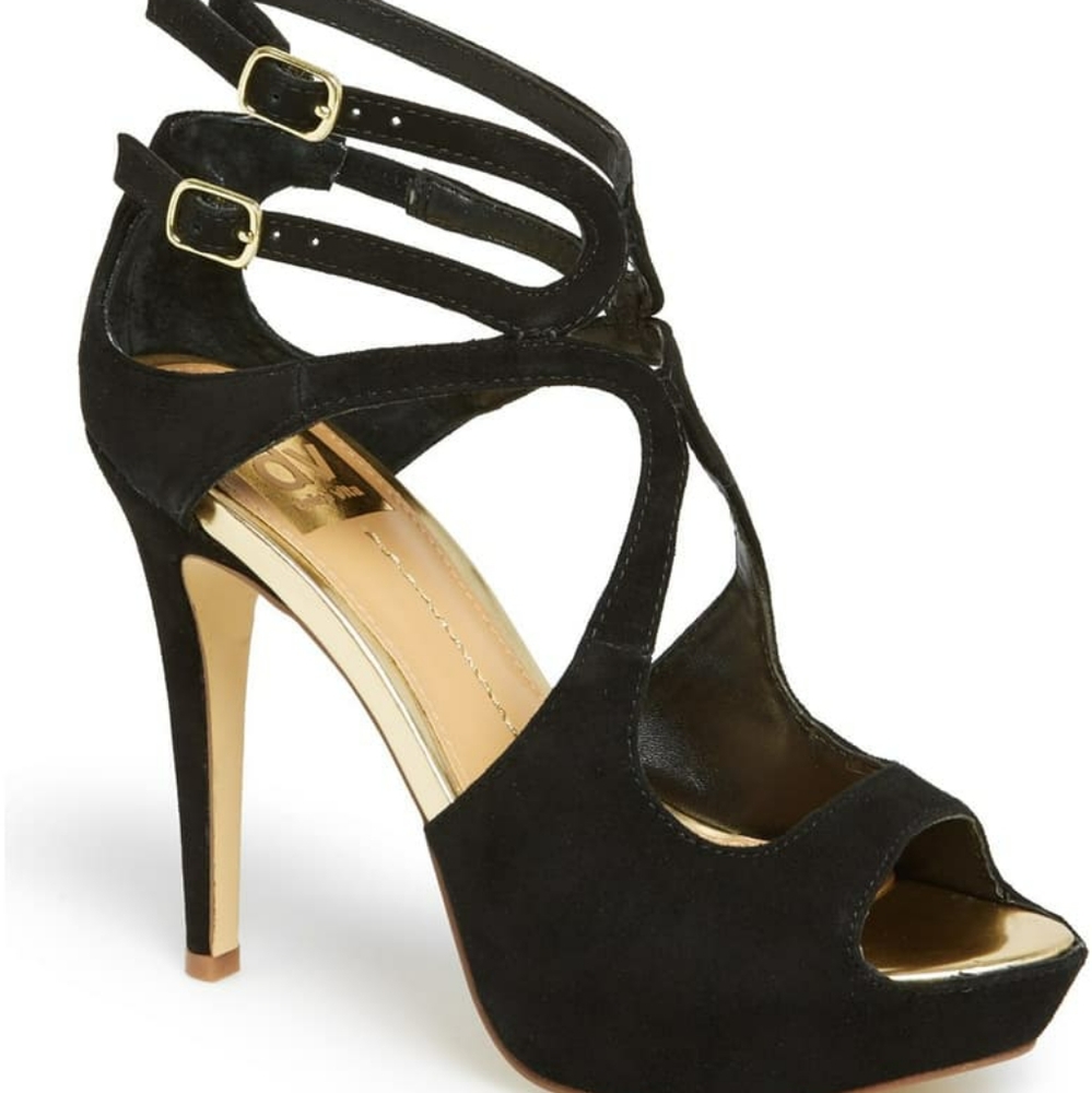 Brielle SandalBy Dolce Vida Black sz 9
